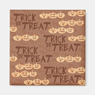 Geschnitzte Kürbise Magnet