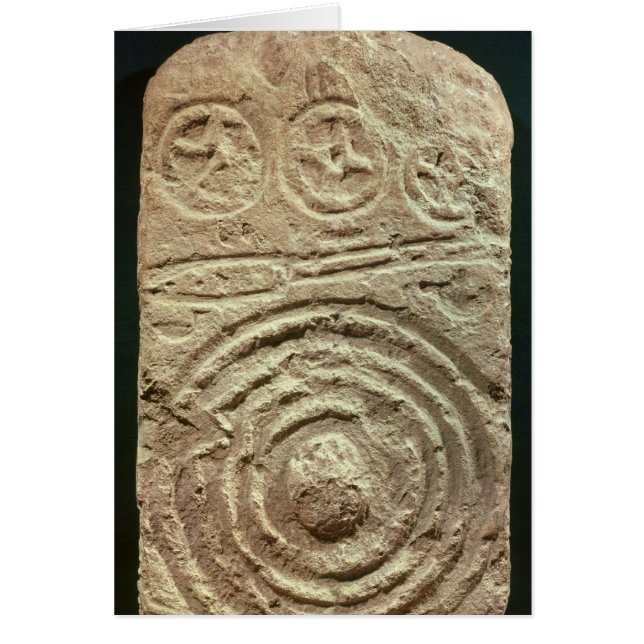 Geschnitzter Stele (Vorne)