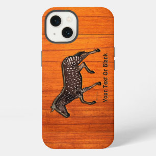 Geschnitztes Polka-Punkt-Zebra Case-Mate iPhone-Hü iPhone Hülle