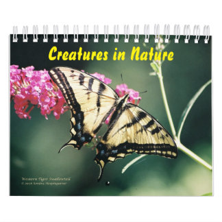 Geschöpfe im Natur-Kalender Kalender