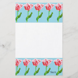 Geschosse: Tulips Briefpapier