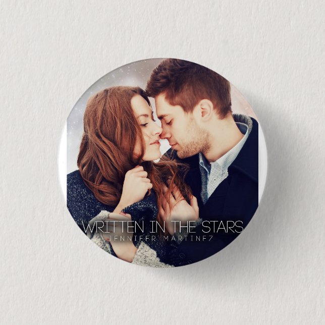 Geschrieben in den Stern-Knopf Button (Vorderseite)