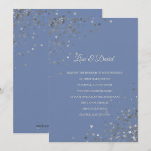 Geschrieben in den Sternen Einladung Hochzeit