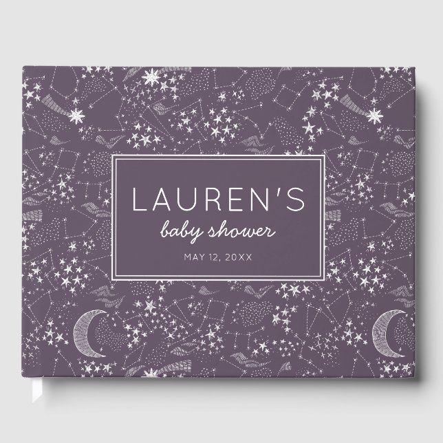 Geschrieben in der Sternenkonstellation Gästebuch (Vorderseite)