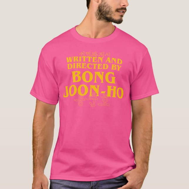 Geschrieben und geleitet von Bong Joon-Ho T-Shirt (Vorderseite)