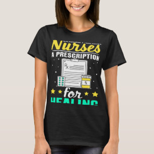 Geschriebene Krankenpflegemittel - ein Rezept für T-Shirt