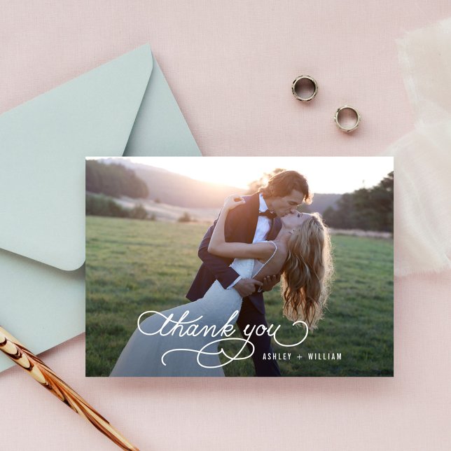 Geschriebener Dank für Hochzeit danke Ihnen Foto-K (Von Creator hochgeladen)