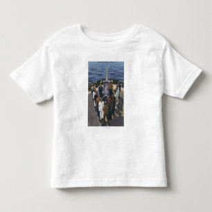 Geschützmannschaft in Siegesformation - US Navy Kleinkind T-shirt