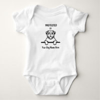 Geschützt durch American Bulldog Hund, Custom Dog