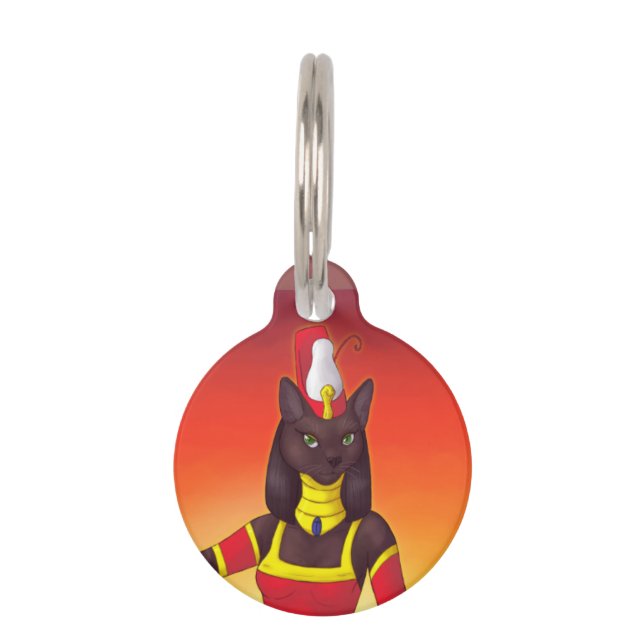 Geschützt durch Bast-Mut Tiermarke (Vorderseite)