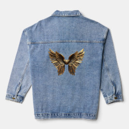 "Geschützt durch die Engel" Denim Jacket Jeansjacke