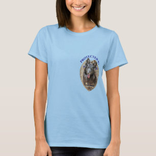Geschützt durch niederländischen Schäfer T-Shirt