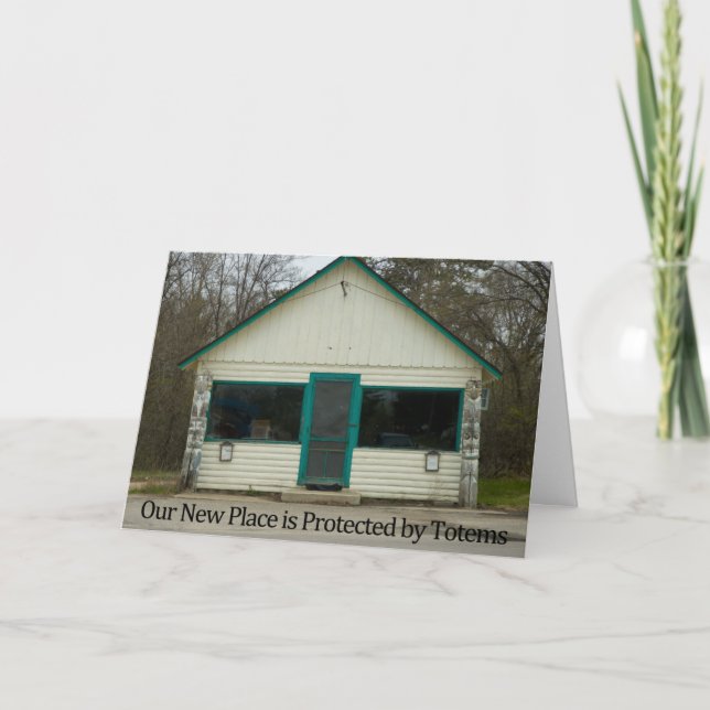 Geschützt durch Totems - Witziges Ändern der Adres Ankündigung (Vorderseite)