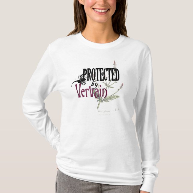 Geschützt durch Vervain T-Shirt (Vorderseite)