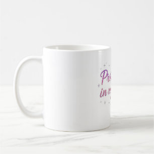 Geschützt in meinem Frieden Spirituelle Tasse