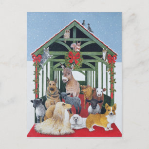 Geschützt Postkarte