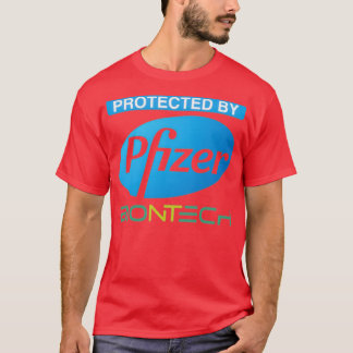 Geschützt von Pfizer Biontech T-Shirt