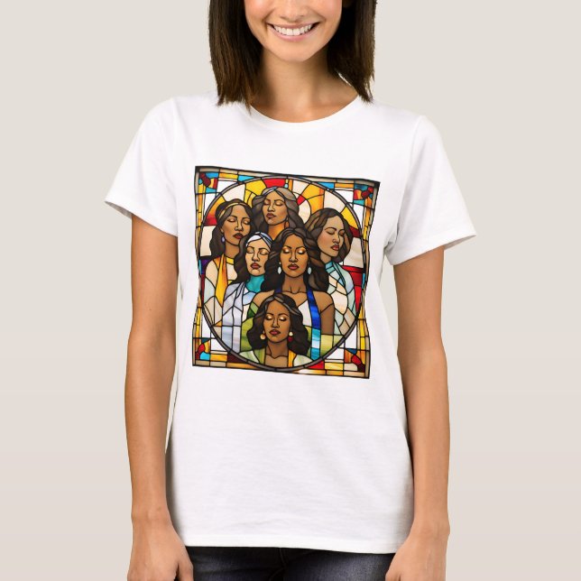 Geschützte Decken und verklebte Glasträume T-Shirt (Vorderseite)