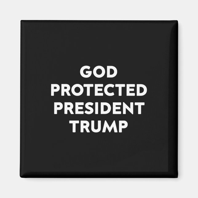 Geschützter Präsident Trump Magnet (Vorne)