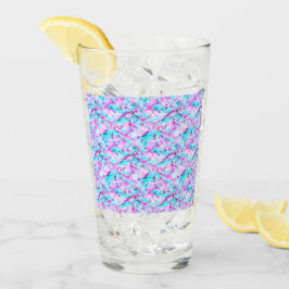 Geschütztes Blossom Ein farbenfroher Lichtdesign Glas