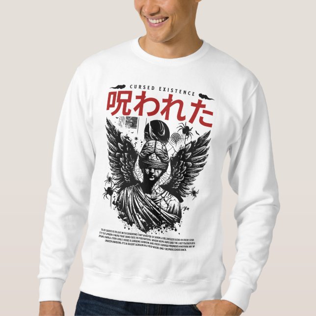 Geschütztes Existenzdesign Sweatshirt (Vorderseite)