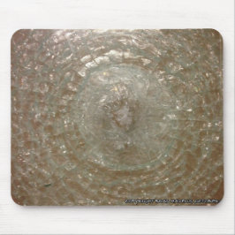 Geschütztes Glas Mousepad