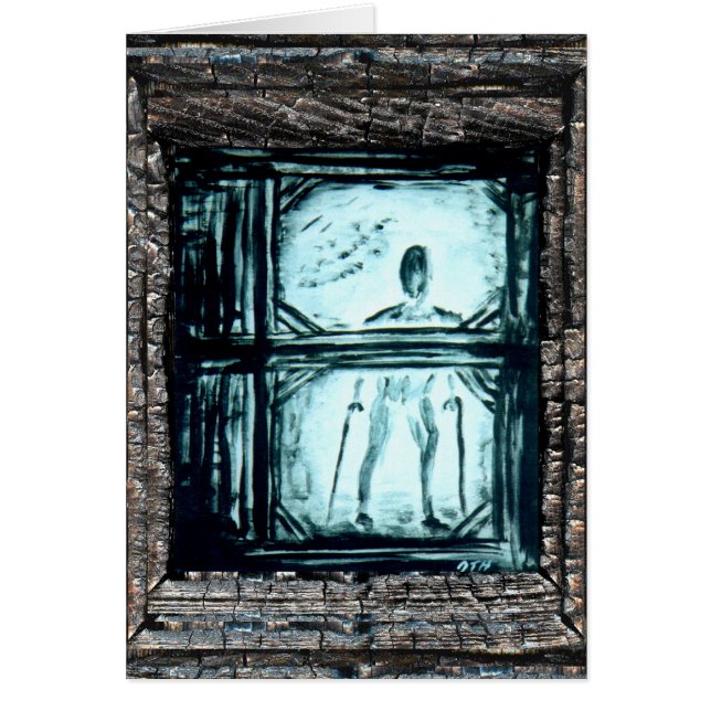 Geschwächte Menschen und Zeichen des Mutes (Vorne)