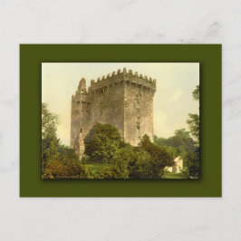 Geschwätz-Schloss. Landkreis-Korken, Irland-Karten Postkarte