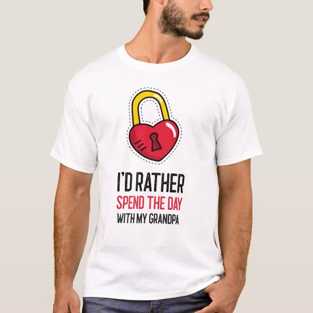 GESCHWINDIGKEIT FÜR GRANDPA T-Shirt (Vorderseite)