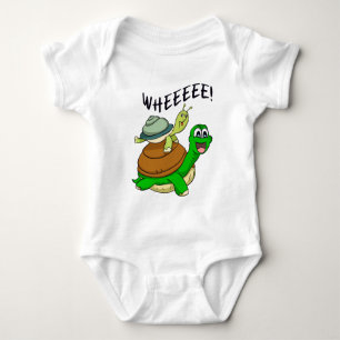 Geschwindigkeit ist relativ! Lustige Sprüche Gesch Baby Strampler