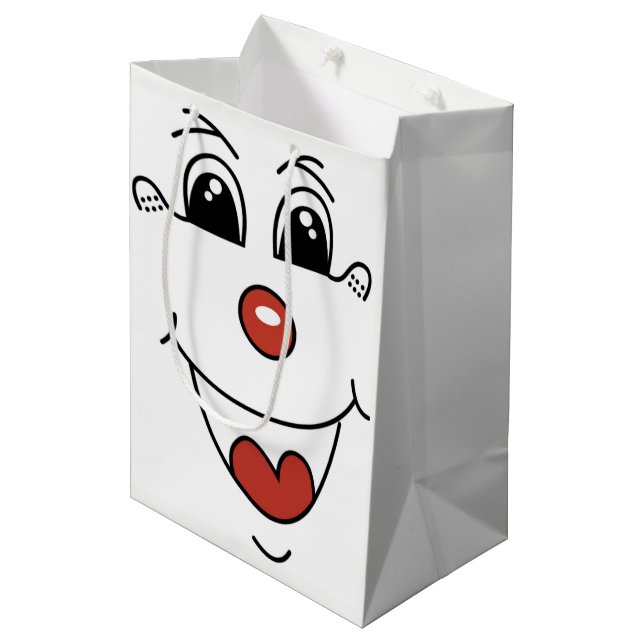 GESCHWINDIGKEIT MITTLERE GESCHENKTÜTE (Vorderseite Schrägansicht)