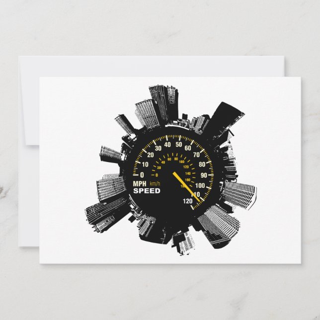 Geschwindigkeit Stadt 1 (Vorderseite)