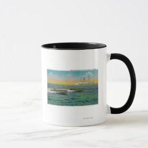 Geschwindigkeits-Bootfahrt in Catalina-Insel, Tasse