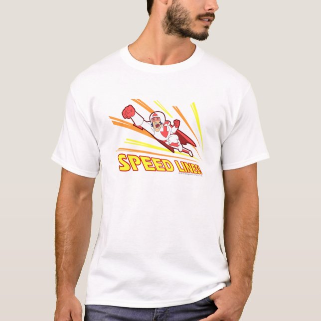 Geschwindigkeits-Linien! T-Shirt (Vorderseite)