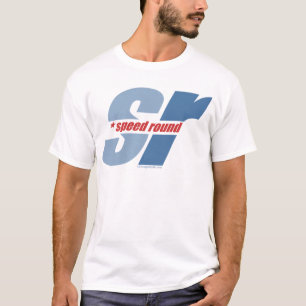 Geschwindigkeits-rundes Logo 2010 T-Shirt