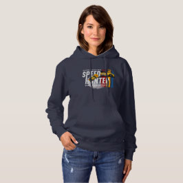 Geschwindigkeitsjäger (dunkler Modus) | Damen Hoodie