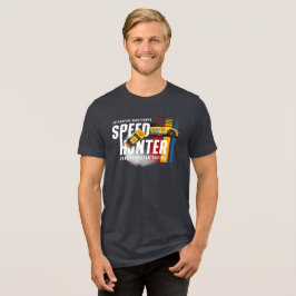 Geschwindigkeitsjäger (dunkler Modus) | Herren Tri-Blend Shirt