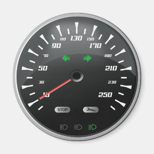 Geschwindigkeitsmesser Magnet