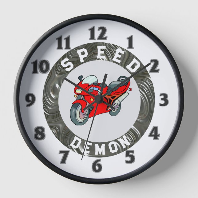 Geschwindigkeitsübertretung Uhr (Vorderseite)