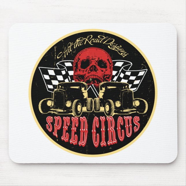 Geschwindigkeitszirkus Mousepad (Vorne)