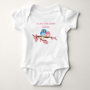 Geschwistereis Kleine Schwester Matching Säugling  Baby Strampler
