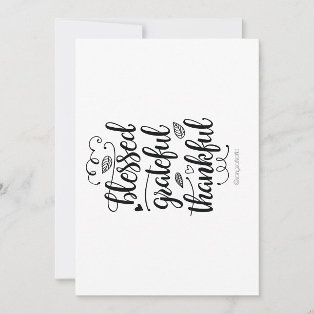 gesegnet (Vorderseite)