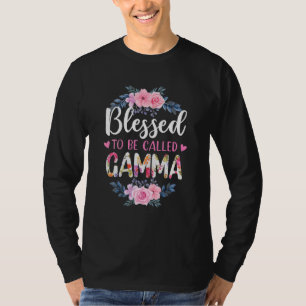 Gesegnet, als Gamma Grammy Muttertag genannt zu we T-Shirt