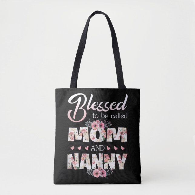 Gesegnet, als Mama bezeichnet zu werden und göttli Tasche (Vorderseite)