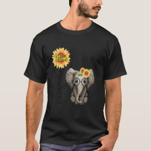 Gesegnet, als Mama Hippie Elephant Mother T-Shirt