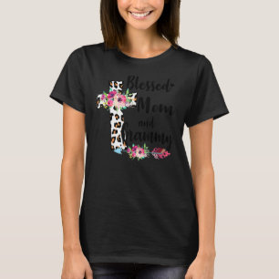Gesegnet als Mama und Grammy T-Shirt