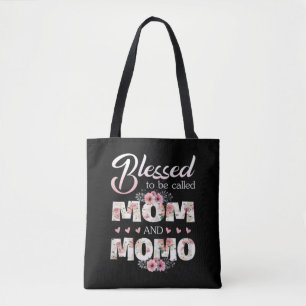 Gesegnet, als Mama und Momo bunt bezeichnet zu wer Tasche