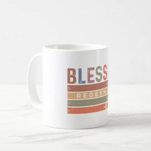 Gesegnet, Barmherzigkeit, erlöst, geliebt und geeh Kaffeetasse