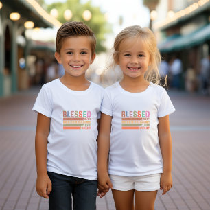 Gesegnet, Barmherzigkeit, erlöst, geliebt und geeh Kleinkind T-shirt