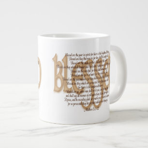Gesegnet - Beatitudes Jumbo-Tasse